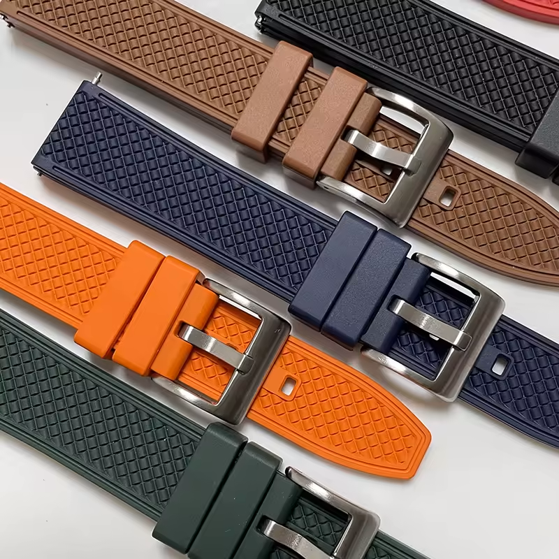 TEXTURED FKM RUBBER STRAP